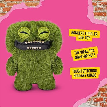 Fuggler Dog Toys – Underoo Mcgoo (Green)