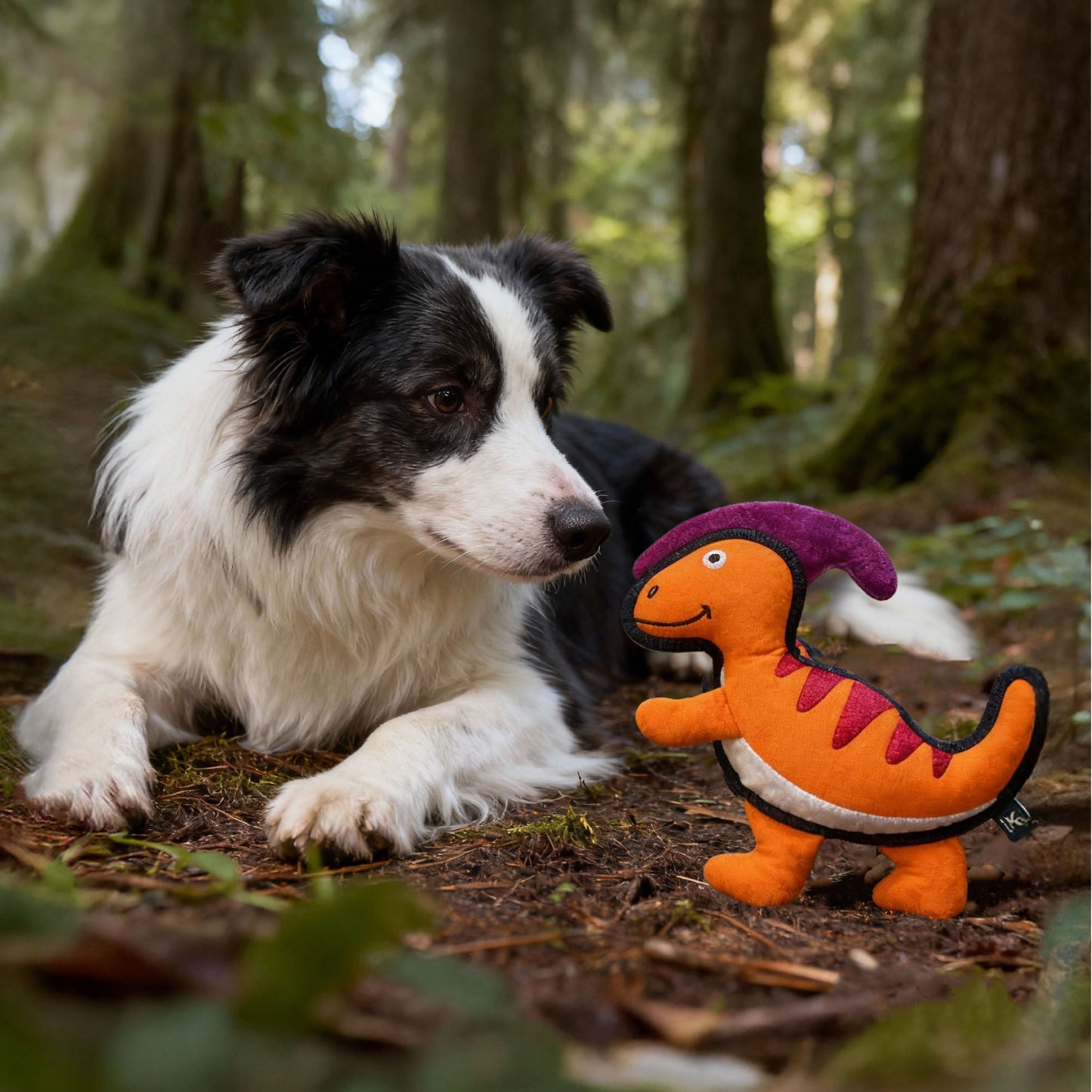 V-Pet Jurasic Echo Parasaurolophus-Orange