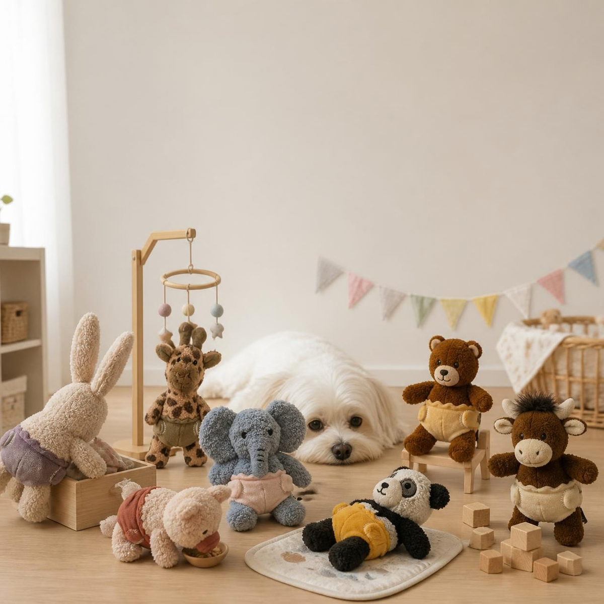 V-Pet Little Bubkins Teddy Bear
