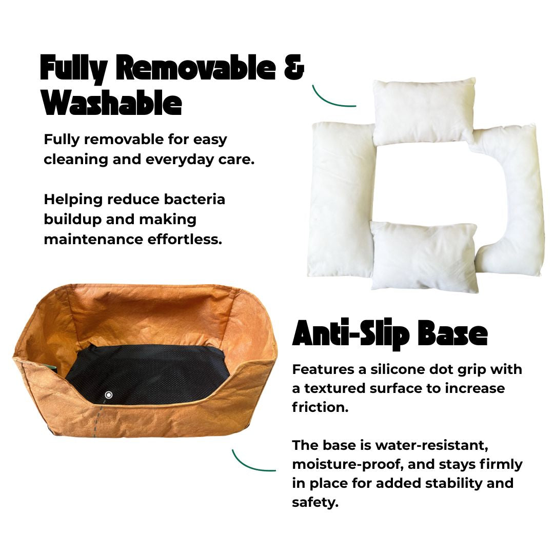 TYVEK Fabric Pet Bed