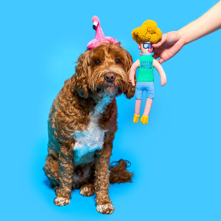 The FurryFolks – Flamingo Hooman Nosework Toy