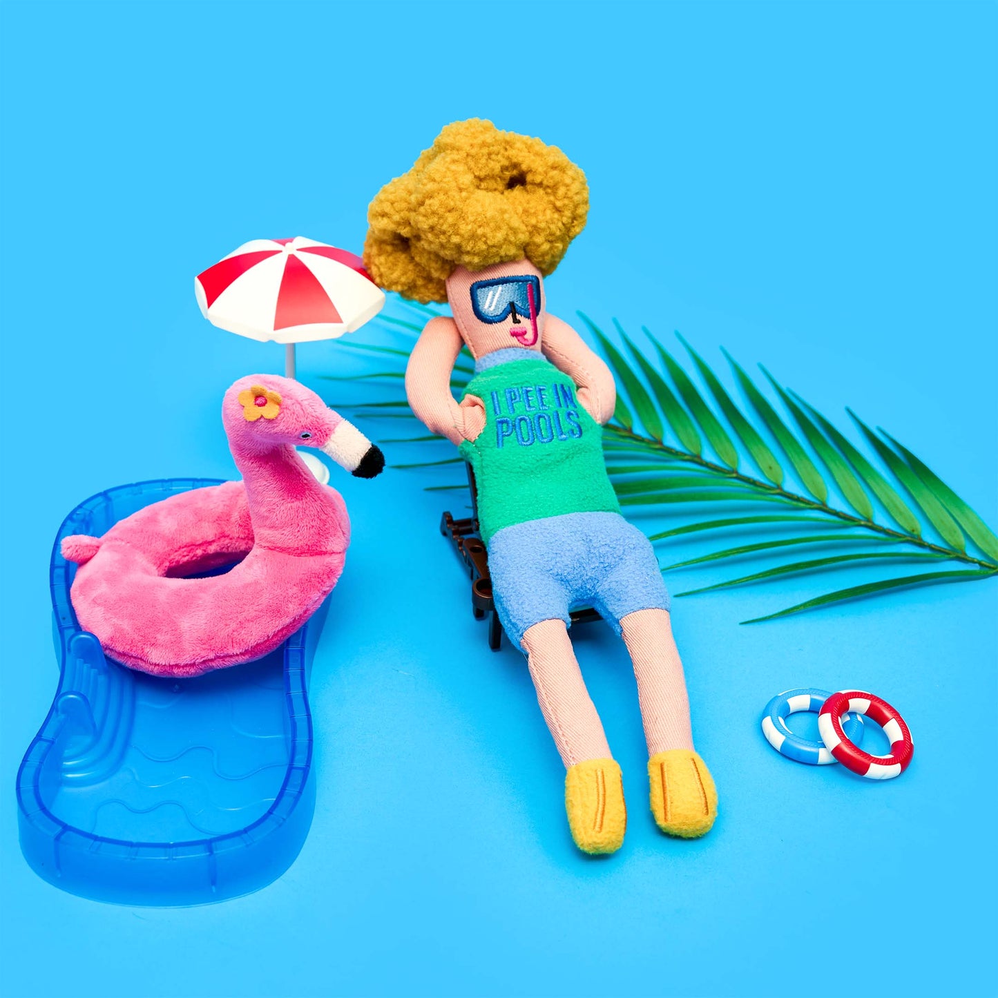 The FurryFolks – Flamingo Hooman Nosework Toy