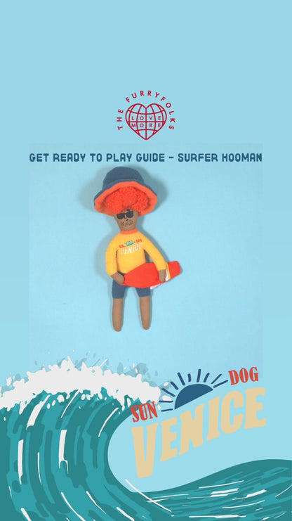 The FurryFolks – Surfer Hooman Nosework Toy